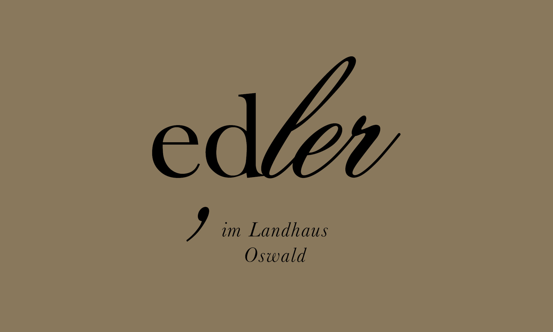 Edler im Landhaus Oswald detail